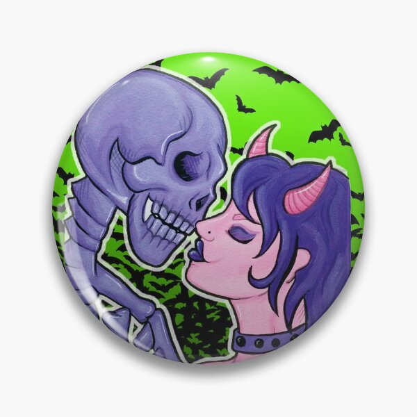Item preview, SkeleKiss designed and sold by glittergoreart.