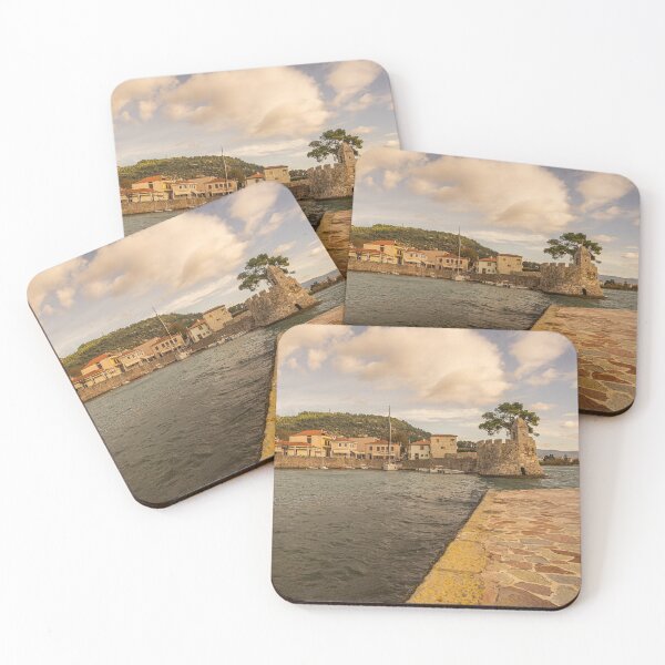 Item preview, sailboat at Nafpaktos Fortress designed and sold by KensLensDesigns.