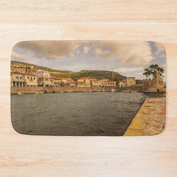 Item preview, sailboat at Nafpaktos Fortress designed and sold by KensLensDesigns.