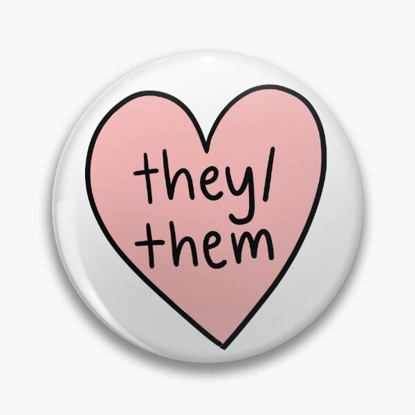 Item preview, They/Them Pronouns designed and sold by annabelnied.