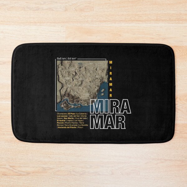 Item preview, Miramar Map designed and sold by Dzulhan.