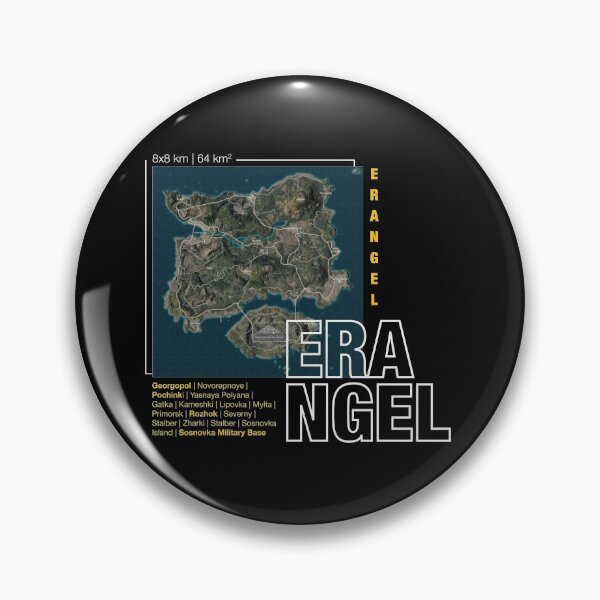 Item preview, Erangel Map designed and sold by Dzulhan.