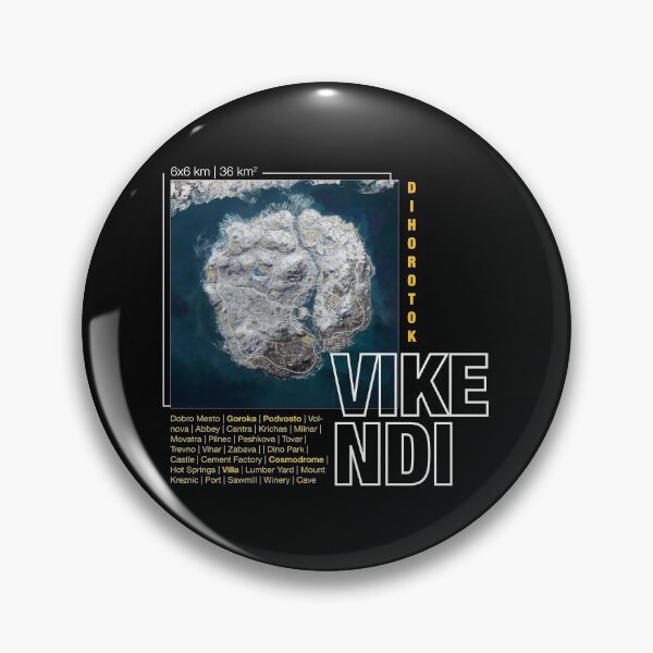 Item preview, Vikendi Map designed and sold by Dzulhan.