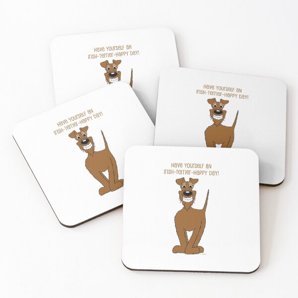 Item preview, Have yourself an Irish Terrier happy day designed and sold by LivHana.
