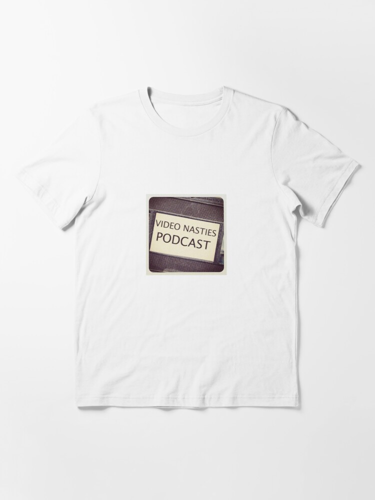 Alternate view of Video Nasties Podcast Icon Essential T-Shirt