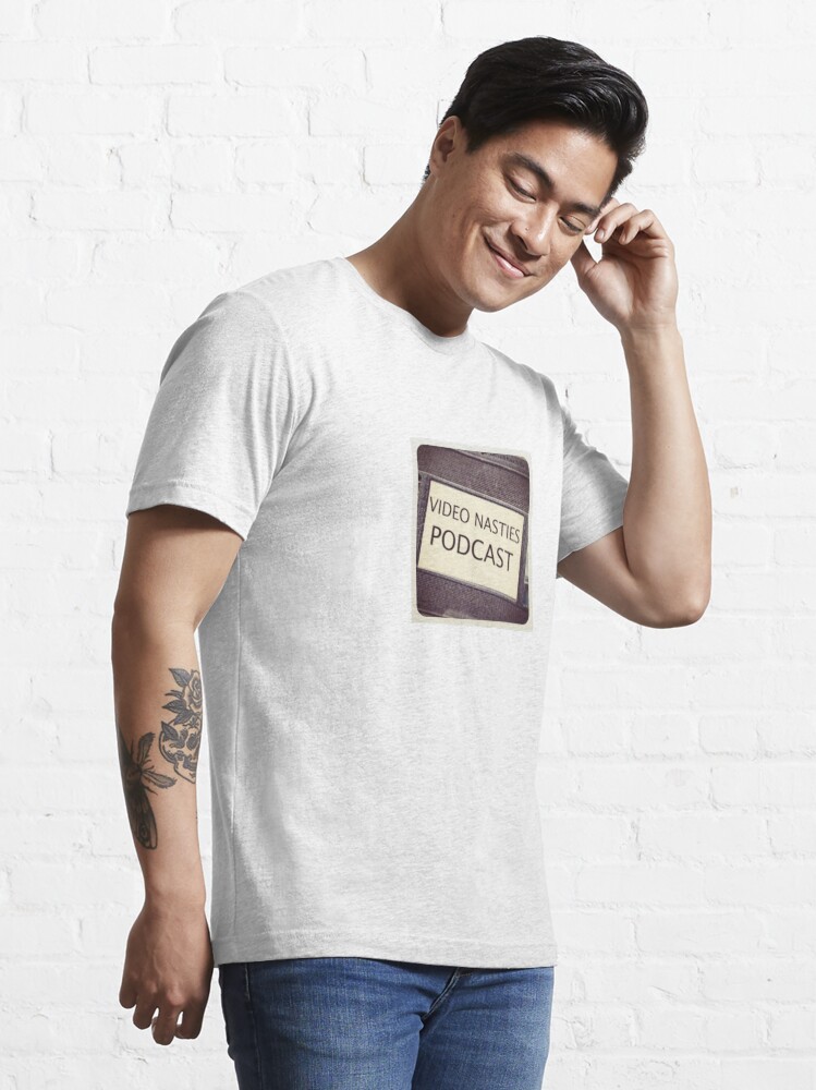 Alternate view of Video Nasties Podcast Icon Essential T-Shirt