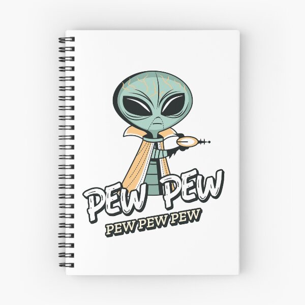 Item preview, Alien Pew Pew Funny pew pew alien designed and sold by TamGustam.