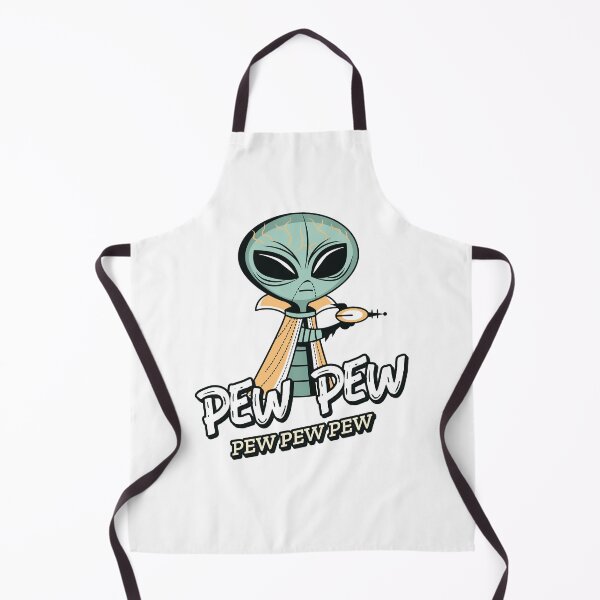 Item preview, Alien Pew Pew Funny pew pew alien designed and sold by TamGustam.