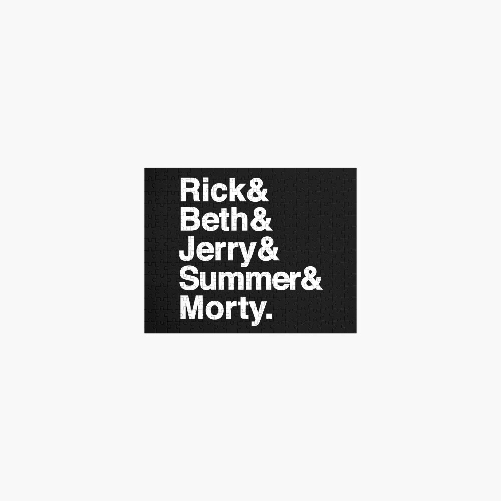 Rick & Morty Jetset Jigsaw Puzzle