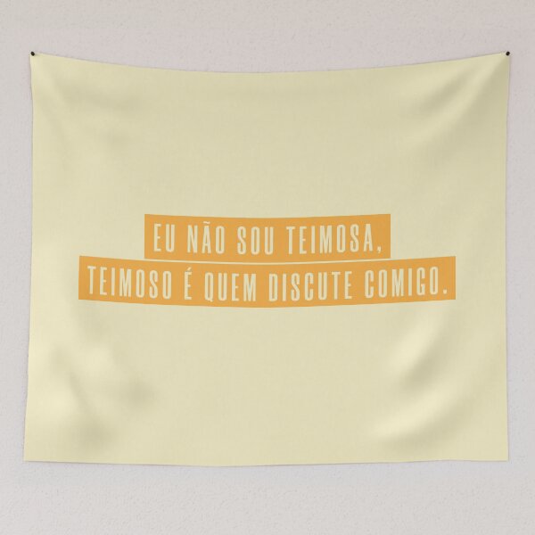 Item preview, eu não sou teimosa - I'm not stubborn designed and sold by artfrommaya.