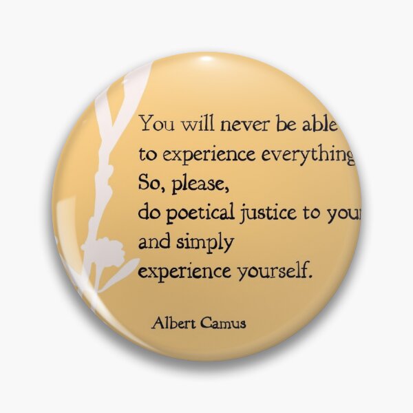 Item preview, Pretty Camus Quote designed and sold by mag-en-stein.