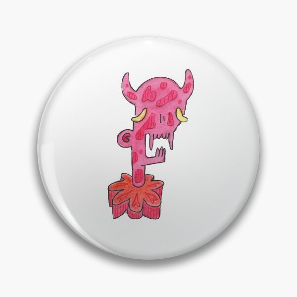 Item preview, Devil Skull CLown designed and sold by mia-stickers0.