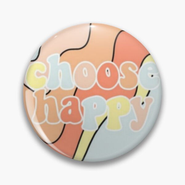 Item preview, "Choose happy" aesthetic colorful designed and sold by Iamstar.