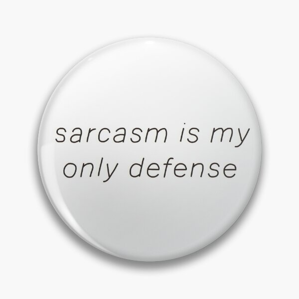 Item preview, Sarcasm is my only defense (orange) designed and sold by emcazalet.