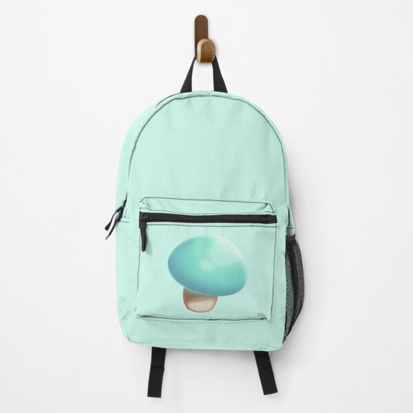 Item preview, Light Teal Blue Mushroom designed and sold by Izyki-O.