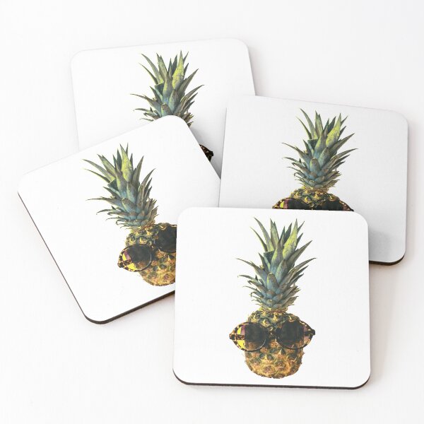 Item preview, Real pineapple with cool sunglasses design designed and sold by That Store With the Fun Stuff.