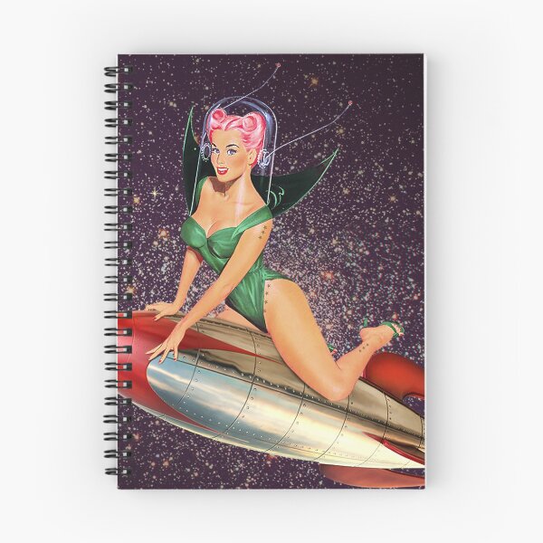 Item preview, Space Pin-up designed and sold by chimpunilustracion.