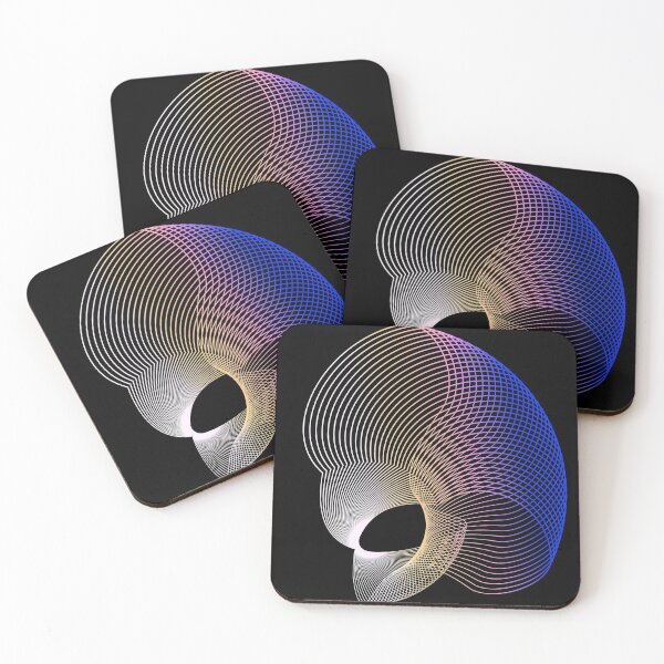 Item preview, Black Galaxy Space Geometric popart abstract designed and sold by Carolina Salazar.