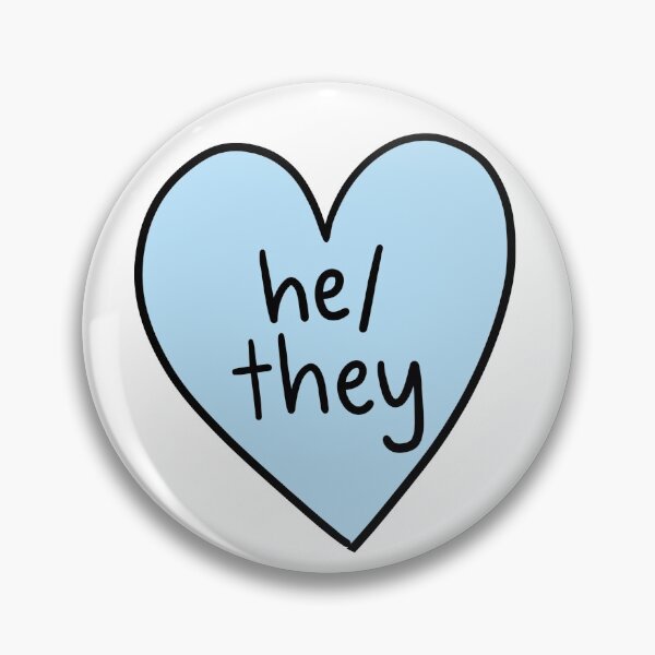 Item preview, He/They Pronouns designed and sold by annabelnied.