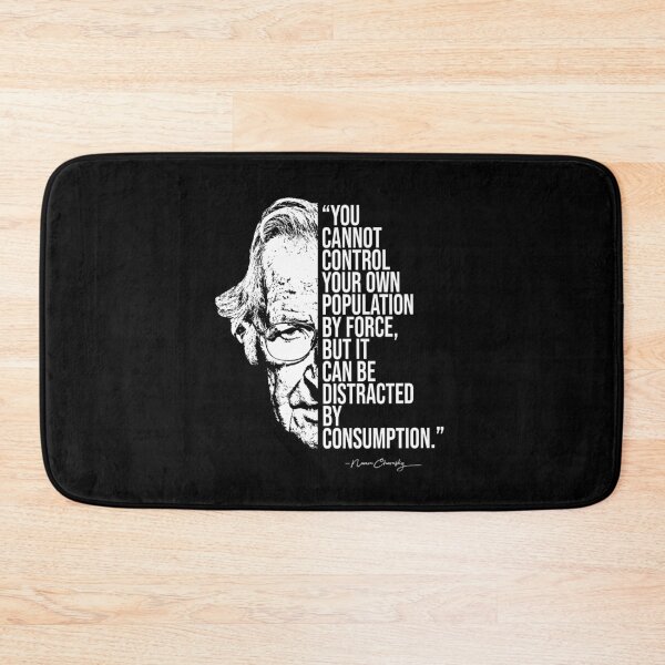 Item preview, Noam Chomsky quote, quotes designed and sold by madkitten.