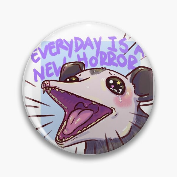 Item preview, Every day is a new horror possum designed and sold by Camila Guzman Rojas.