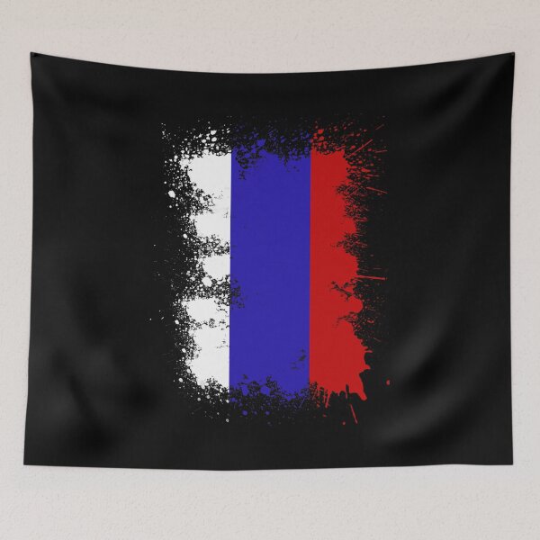 Artikelvorschau, Russland Flagge Farbfleck entworfen und verkauft von Argentini.