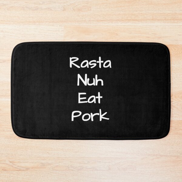 Item preview, Rasta nuh eat Pork  designed and sold by JAMAICAMERCH.