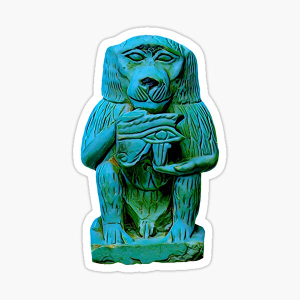 Vista previa del artículo con la obra «Babuino Thoth», diseñado y vendido por DotorEaon.