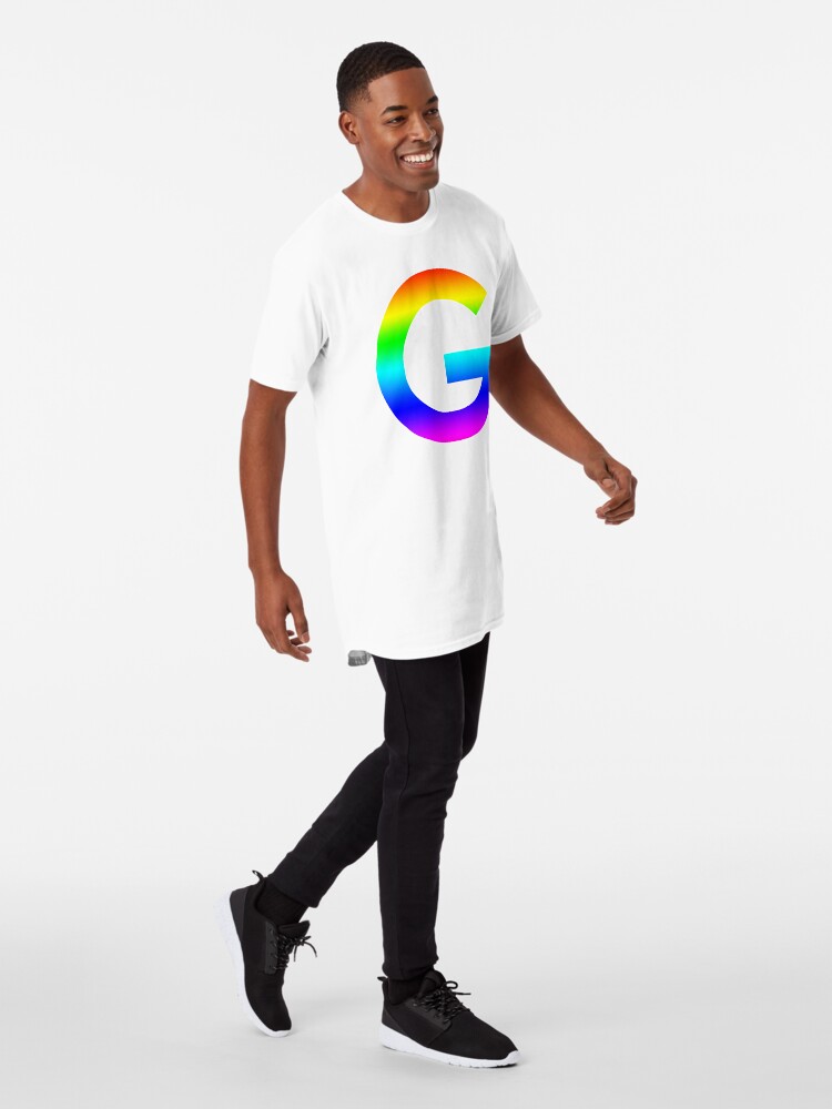 The Letter C - Monogram in Rainbow Gradient Essential T-Shirt for