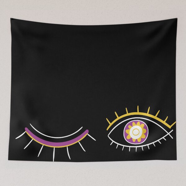 Item preview, Open eyes Close eyes eyelash flower neg designed and sold by Arassa Design.