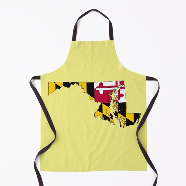 Item preview, Maryland Map With Maryland State Flag designed and sold by Havocgirl.