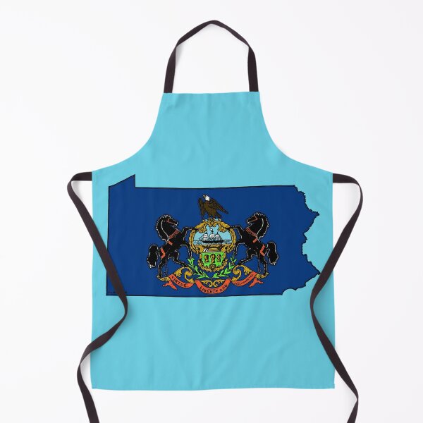 Item preview, Pennsylvania Map With Pennsylvania State Flag designed and sold by Havocgirl.