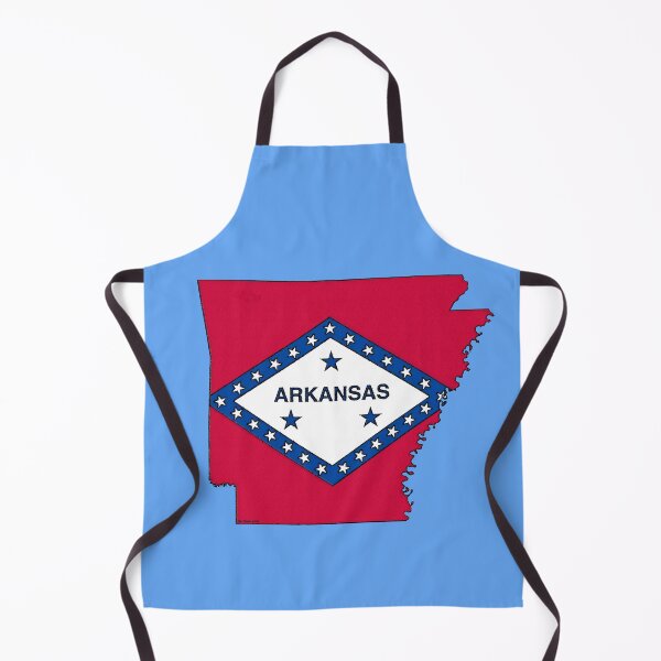 Item preview, Arkansas Map With Arkansas State Flag designed and sold by Havocgirl.