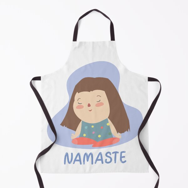 Item preview, Namaste Yoga Girl- Cute yoga girl - Gift for yoga lovers and yoga kids. designed and sold by TamGustam.