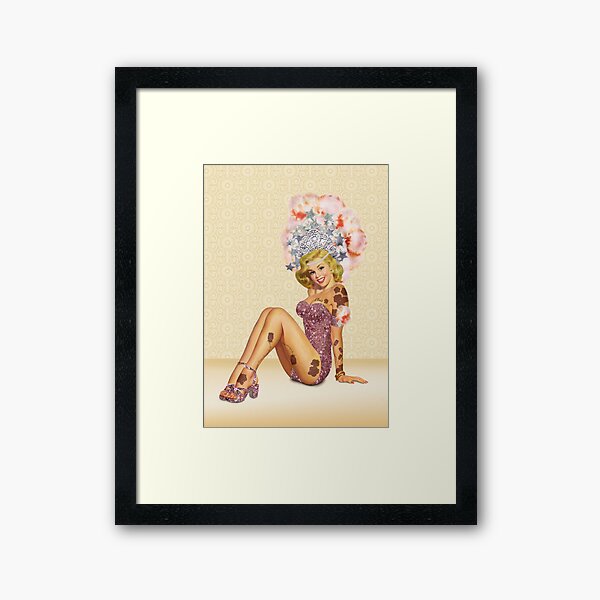 Item preview, Showgirl Pin-up designed and sold by chimpunilustracion.