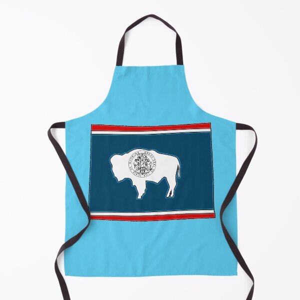 Item preview, Wyoming Map With Wyoming State Flag designed and sold by Havocgirl.