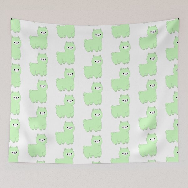 Item preview, Pastel Green Llama designed and sold by ryleehutsell.