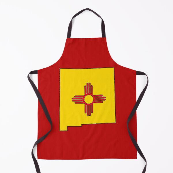 Item preview, New Mexico Map with New Mexican State Flag designed and sold by Havocgirl.