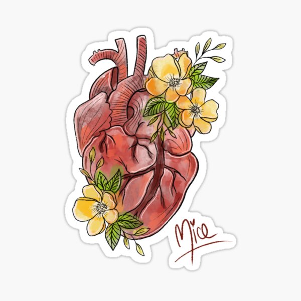 Heart for nature Sticker