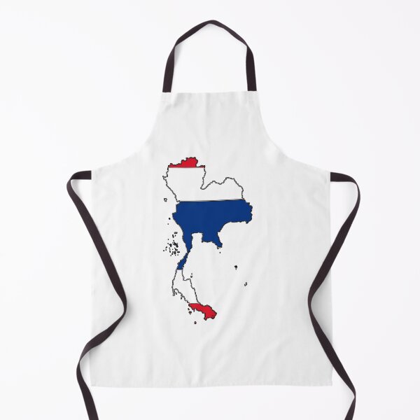 Item preview, Thailand Map With Thai Flag designed and sold by Havocgirl.