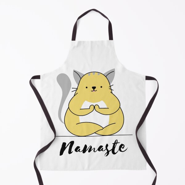 Item preview, Funny yoga cat namaste - Cute cat - Gift for yoga lovers designed and sold by TamGustam.