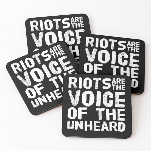 Item preview, Riots are the voices of the unheard  designed and sold by Md1982.