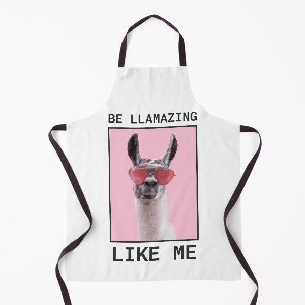 Item preview, Funny llama quote "Be llamazing like me" - Funny llama gifts - Llama with sunglasses designed and sold by TamGustam.