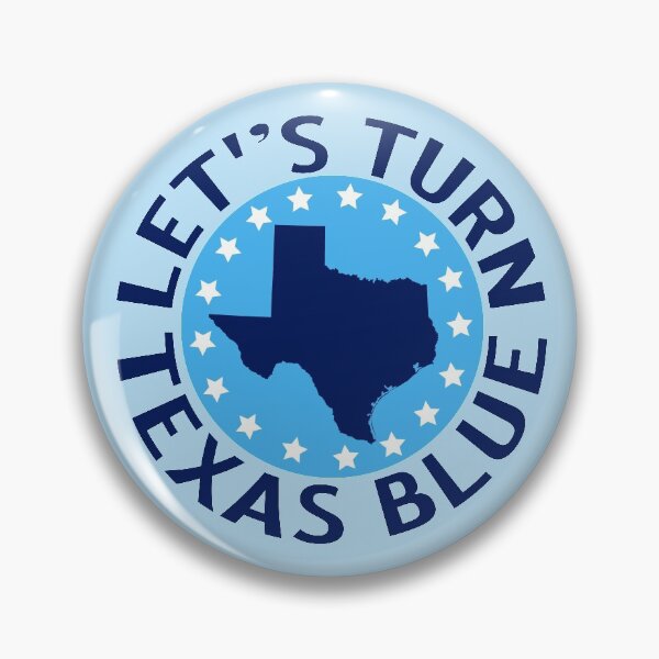 Item preview, Let's Turn Texas Blue designed and sold by Epic Love Designs.