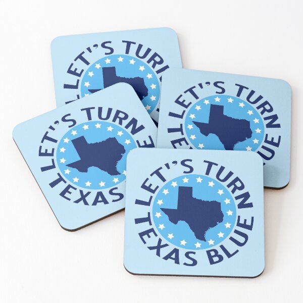 Item preview, Let's Turn Texas Blue designed and sold by Epic Love Designs.