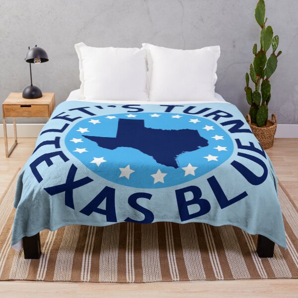 Item preview, Let's Turn Texas Blue designed and sold by Epic Love Designs.