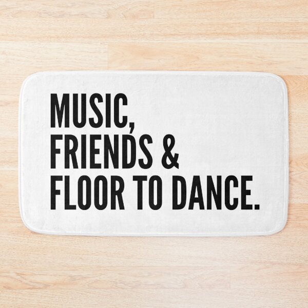 Item preview, Music, Friends and Floor to Dance - White designed and sold by nunoelias.