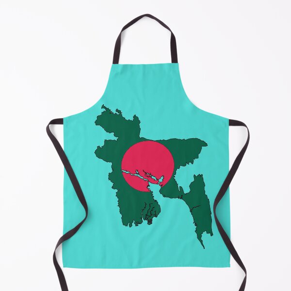 Item preview, Bangladesh Map With Flag designed and sold by Havocgirl.