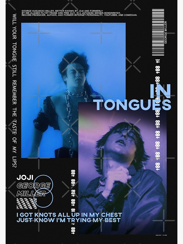 JOJI IN TONGUES, BALLADS, NECTAR, SLOW DANCING POSTER by Jatiiwkeh