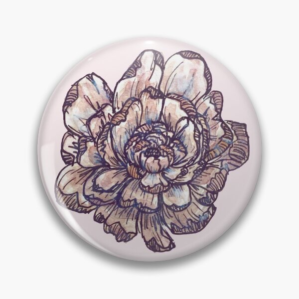Item preview, Blush Peony Watercolor designed and sold by lestrangesque.